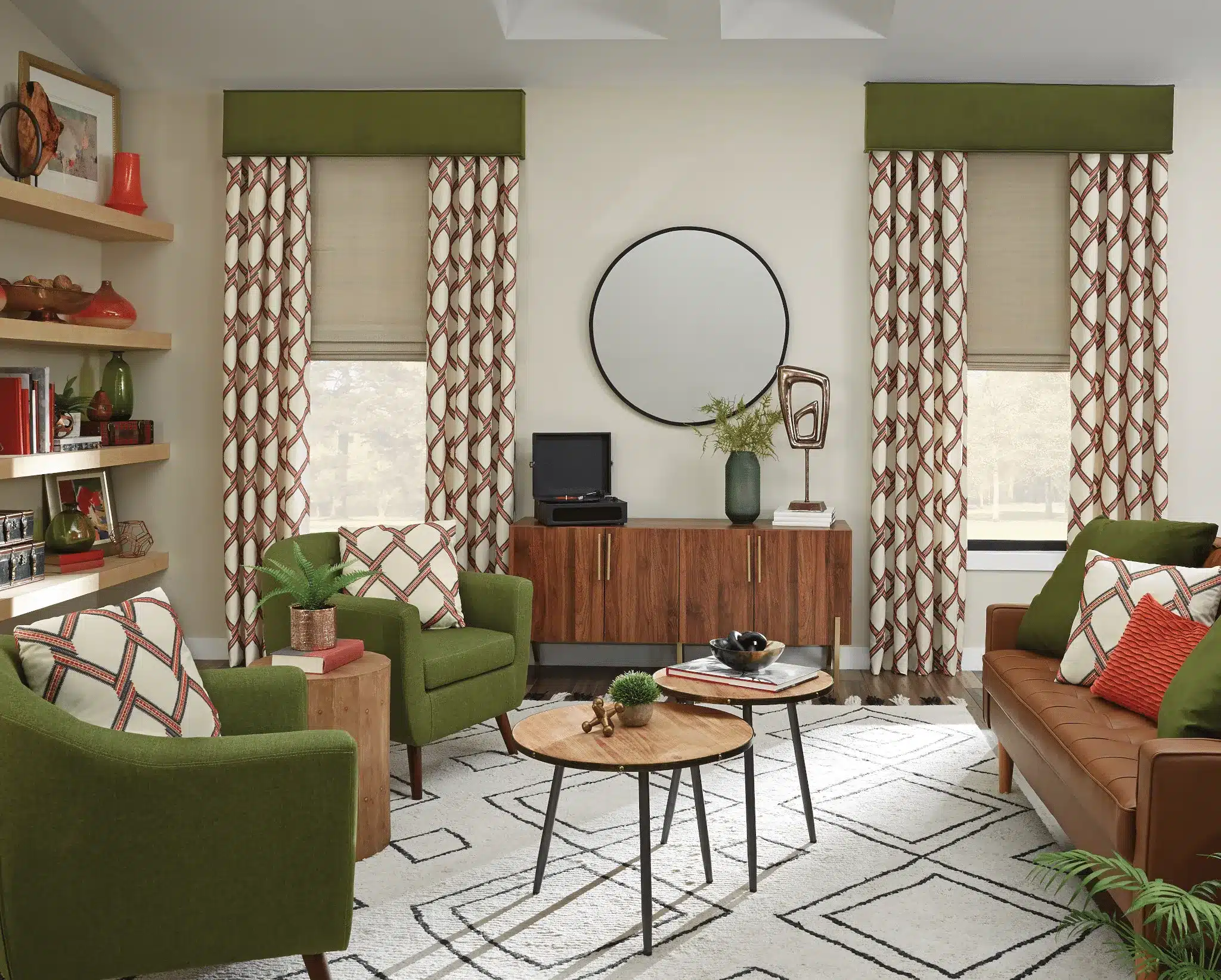 cornice-and-roman-shades-and-drapery cornice and roman shades and drapery