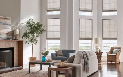 Office Makeover with Natural Window Treatments