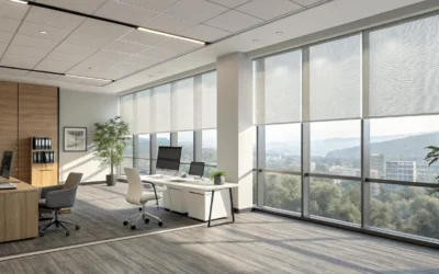 Exterior Solar Shades Jackson Hole | Home Office Sun Glare Solutions